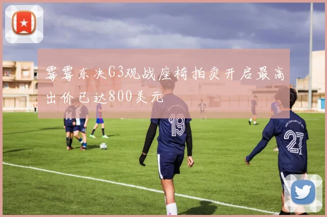 霉霉东决G3观战座椅拍卖开启最高出价已达800美元